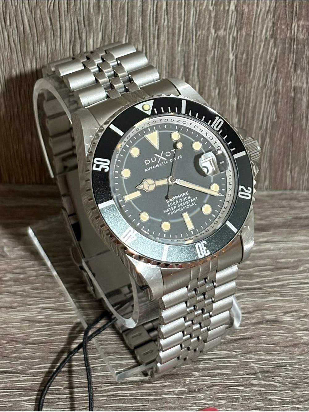 Charcoal Gray Duxot Atlantica Diver Men’s Watch